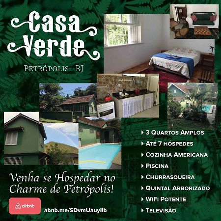 Casa Verde Em Petropolis Hotel ภายนอก รูปภาพ