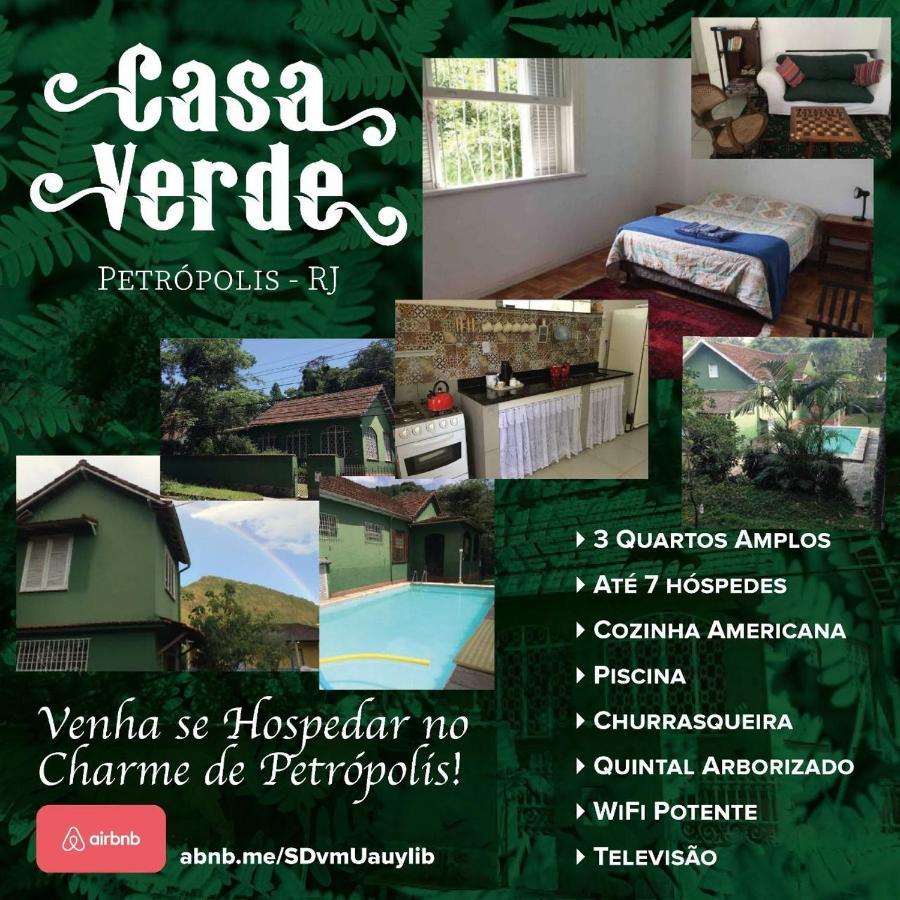 Casa Verde Em Petropolis Hotel ภายนอก รูปภาพ